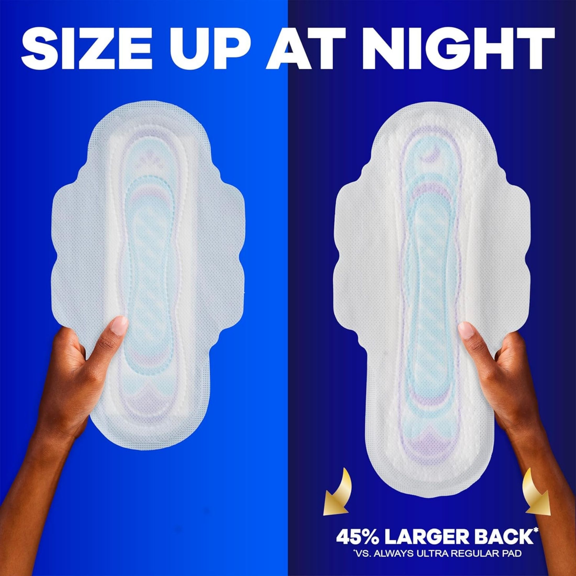 Always Pads, Ultra Thin, Without Wings, Regular, Size 1