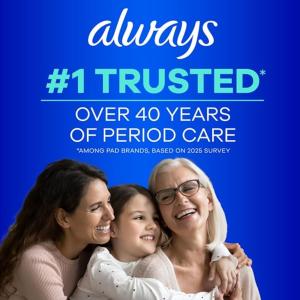 Always Pads, Ultra Thin, Without Wings, Regular, Size 1
