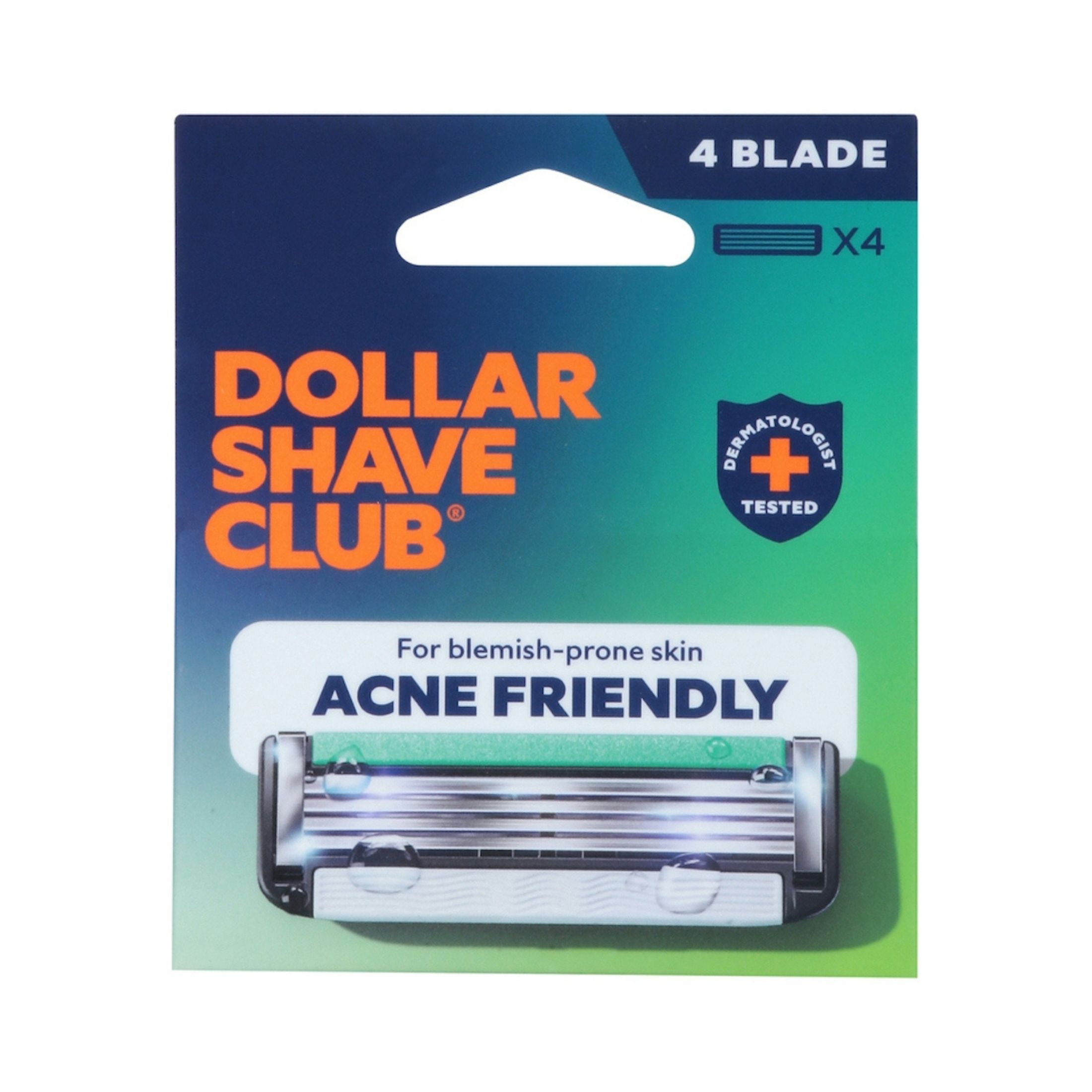 Dollar Shave Club 4 Blade Razor Refill Cartridges