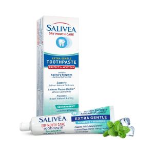 Salivea Extra Gentle Toothpaste Soothing Mint, 4.3 Oz