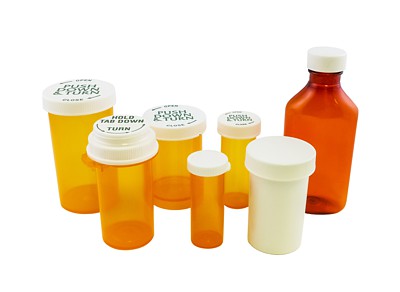 Rexam Amber Plastic Vial Precs Pak 135 X 30 Dr