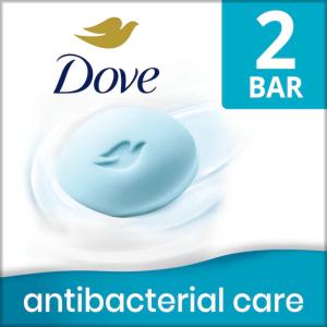 Dove Care & Protect Antibacterial Beauty Bar - 2 - 3.75 Oz Bars