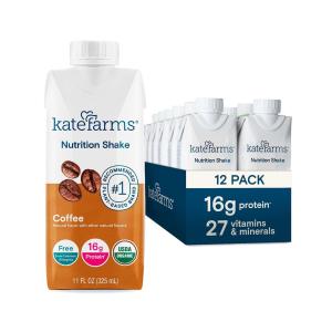 Kate Farms Nutrition Shake, 325 Ml, Coffee