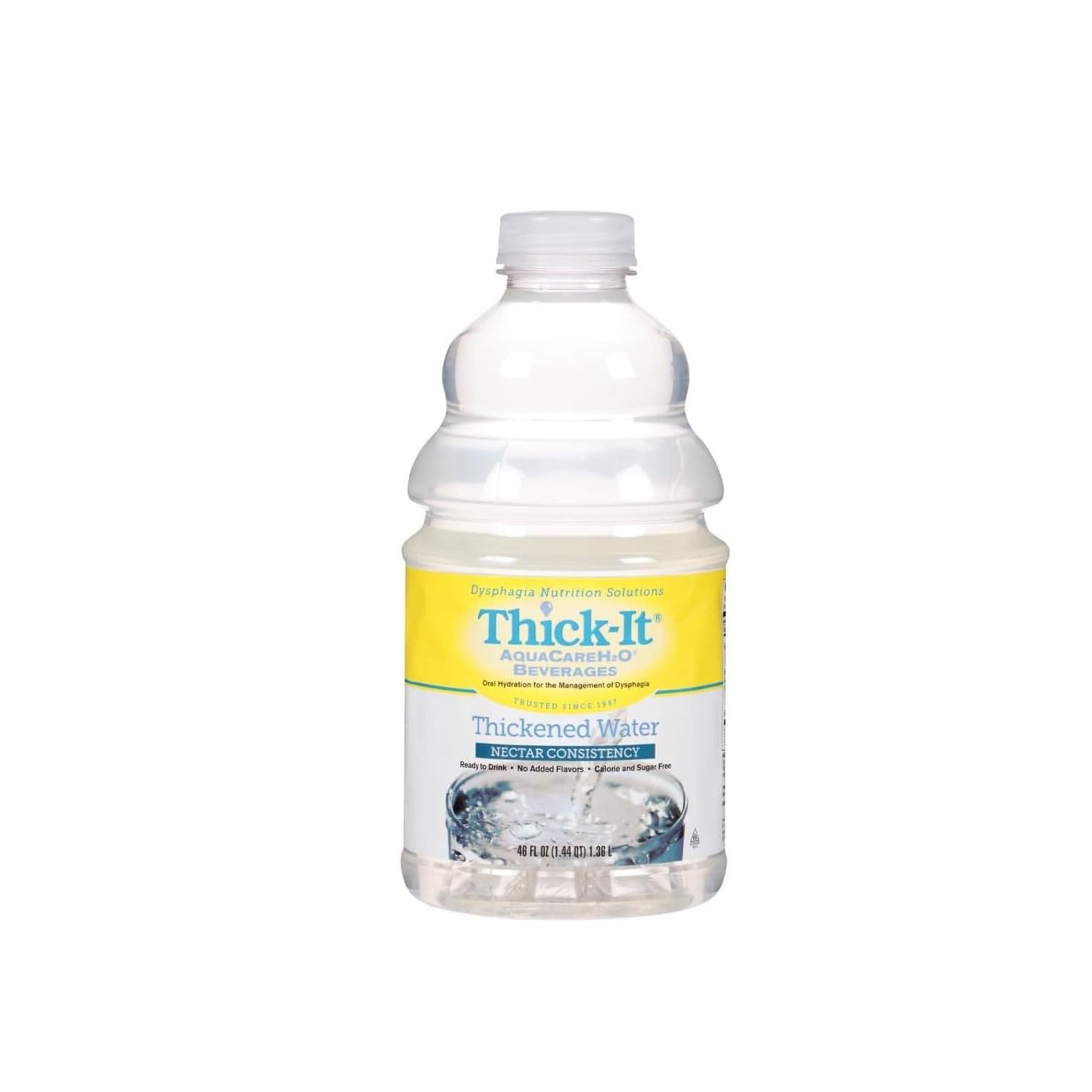 Thick-It Aquacare Thickened Water Nectar Consistency, 46 Oz
