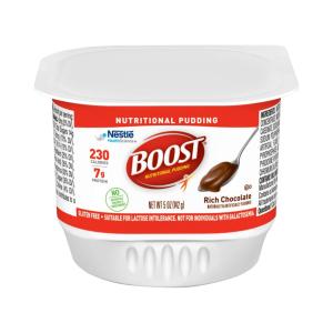 Boost Nutritional Pudding Rich Chocolate 5 Oz. Cup