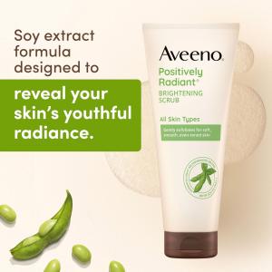 Aveeno Positively Radiant Skin Brightening Daily Face Scrub