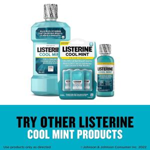 Listerine Cool Mint PocketPaks Fresh Breath Strips, 12 X 24-Strip Pack
