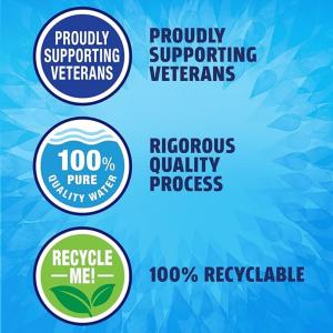 Pure Life, Purified Water, 16.9 Fl Oz, Plastic Bottled Water, 12 Pack