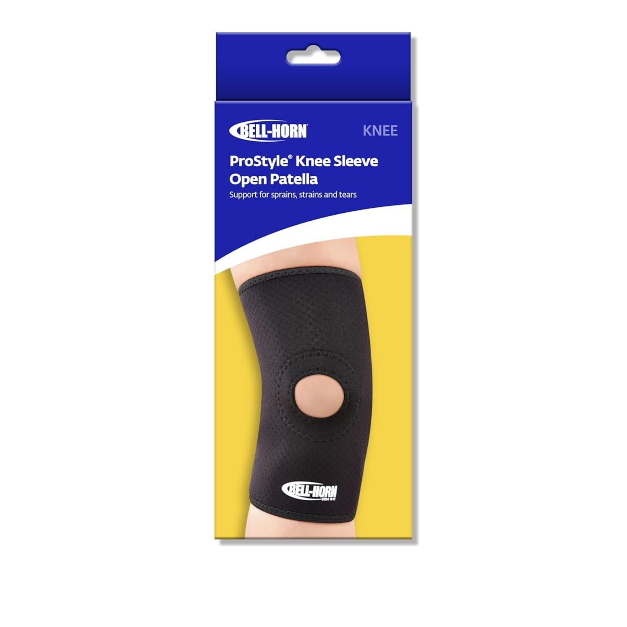 Bell-Horn Open Patella ProStyle Knee Sleeve Large