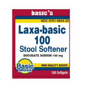 Basic Vitamins Laxa 100mg - 100 Softgel