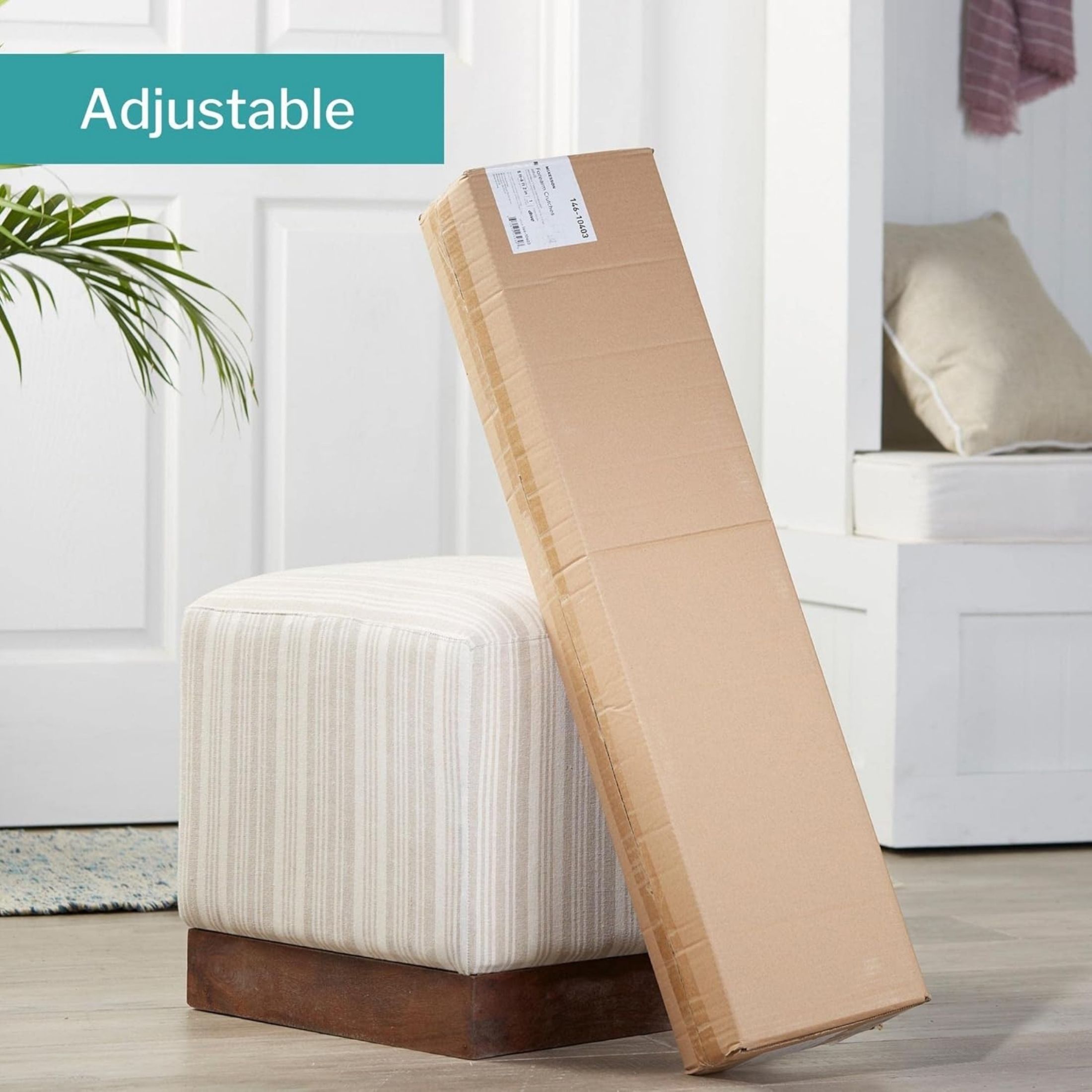 McKesson Forearm Crutches, Box Of 1