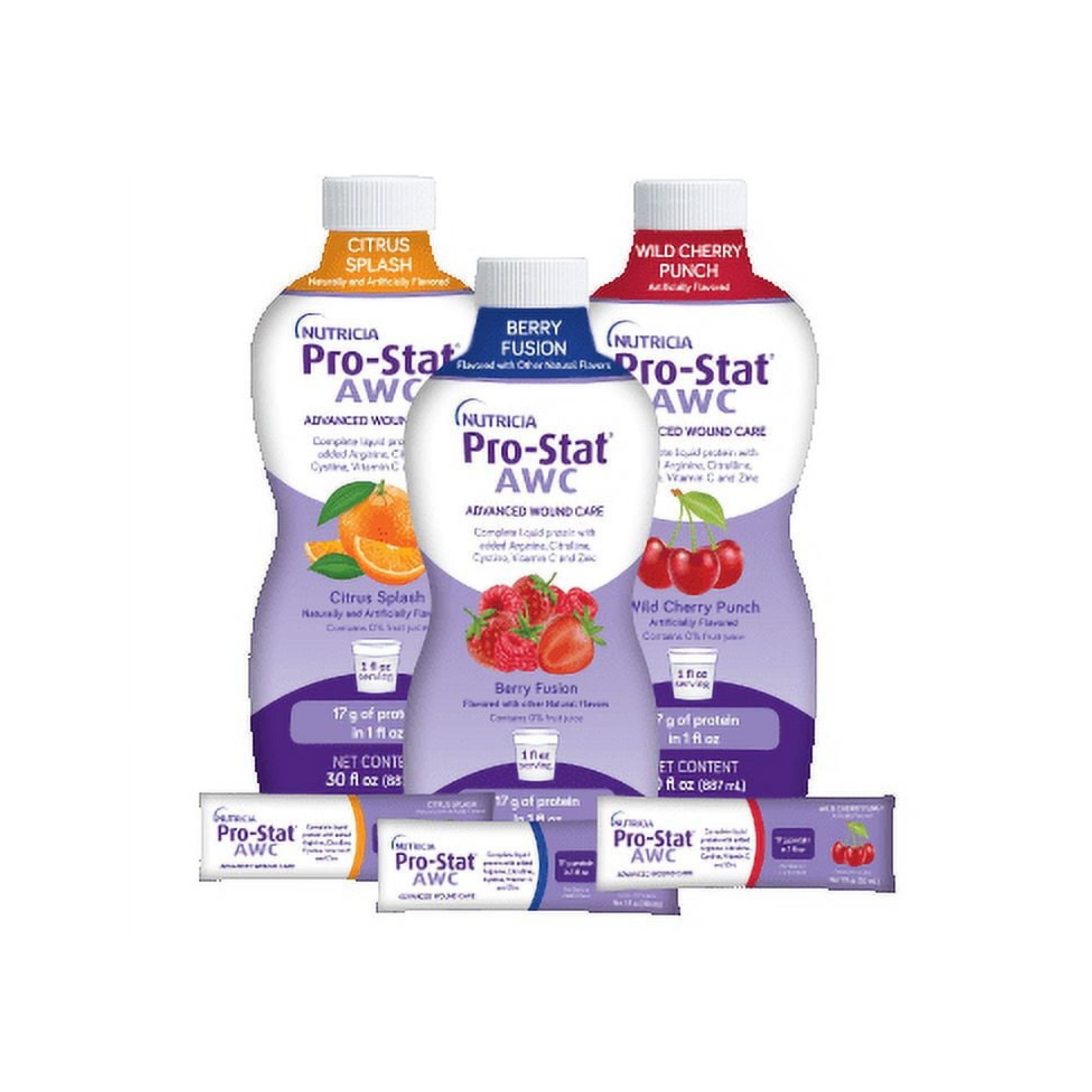 Medical Nutrition Protein Supplement Pro-Stat Sugar Free AWC Citrus Splash 30 Oz