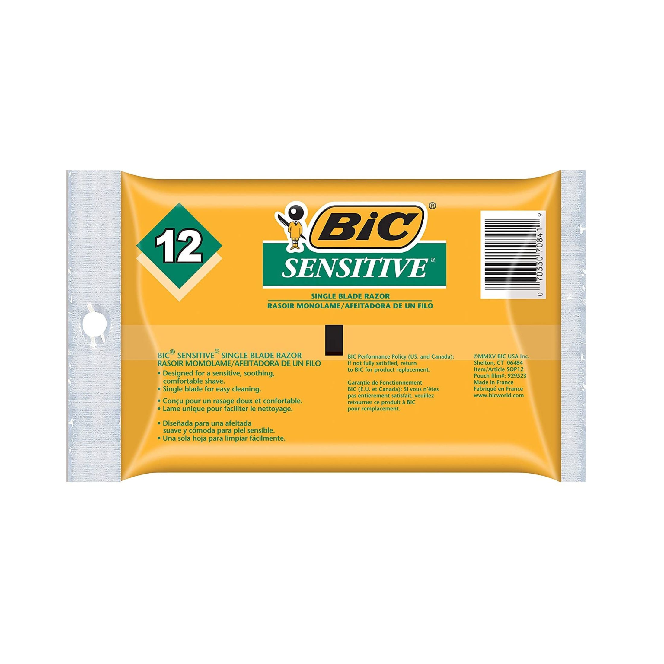 Bic Sensitive Blade 6pk