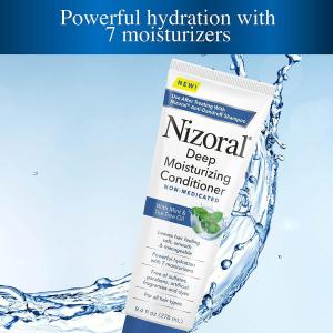 Nizoral Deep Moisturizing Conditioner With Mint & Tea Tree Oil For All Hair Types - Free Of Sulfates, Parabens, Artificial Fragrances And Dyes, 9.4 Oz