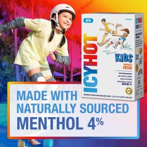 Icy Hot Kids Muscle & Joint Pain Relief Patch With Menthol 5ct
