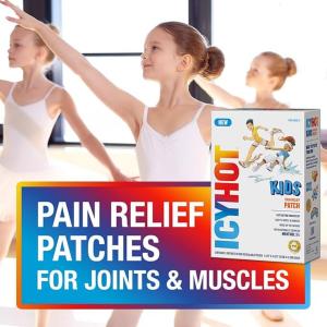 Icy Hot Kids Muscle & Joint Pain Relief Patch With Menthol 5ct