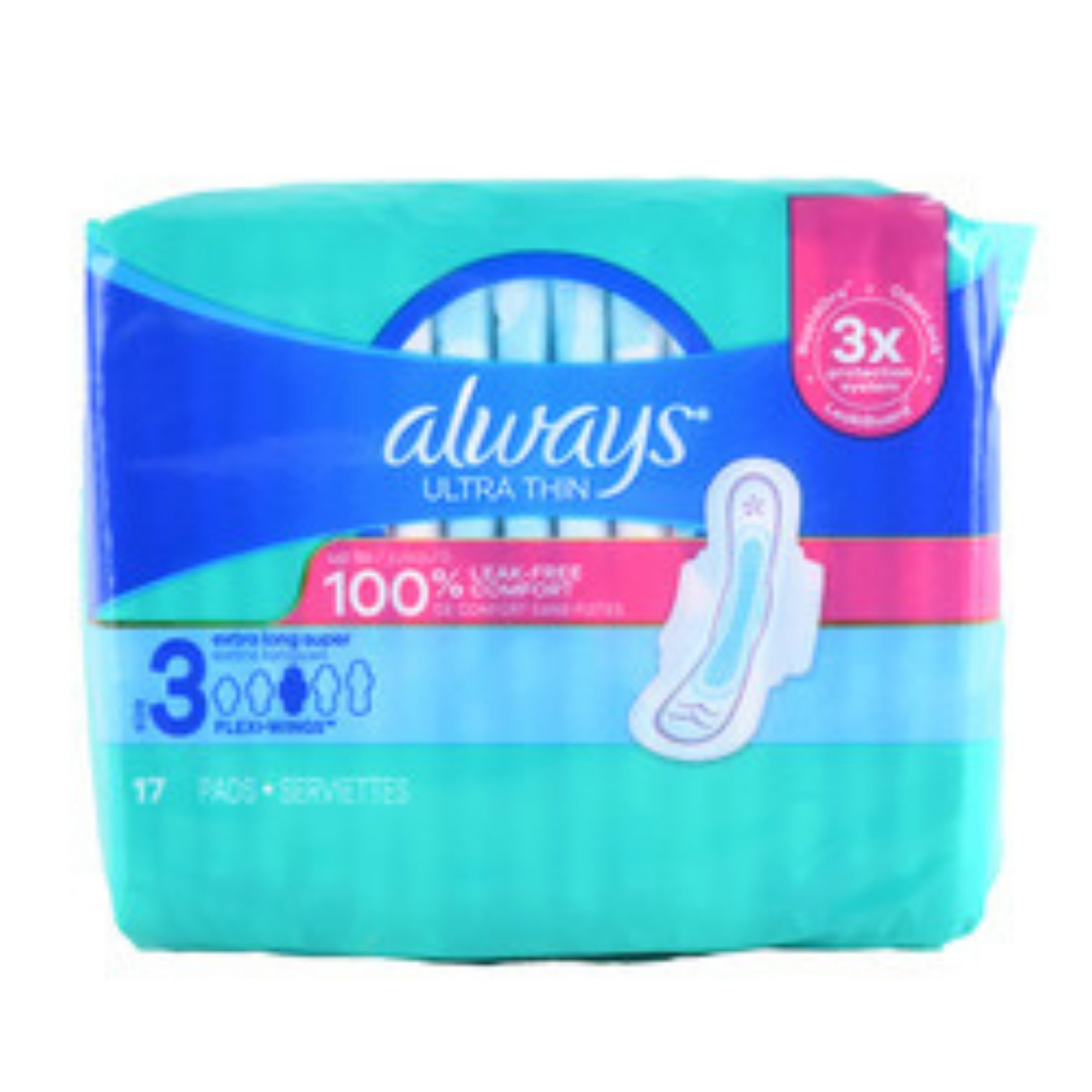 Always Thin Pads Extra Long Size 3