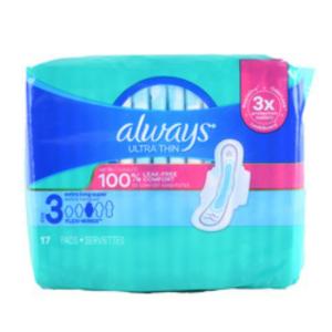 Always Thin Pads Extra Long Size 3