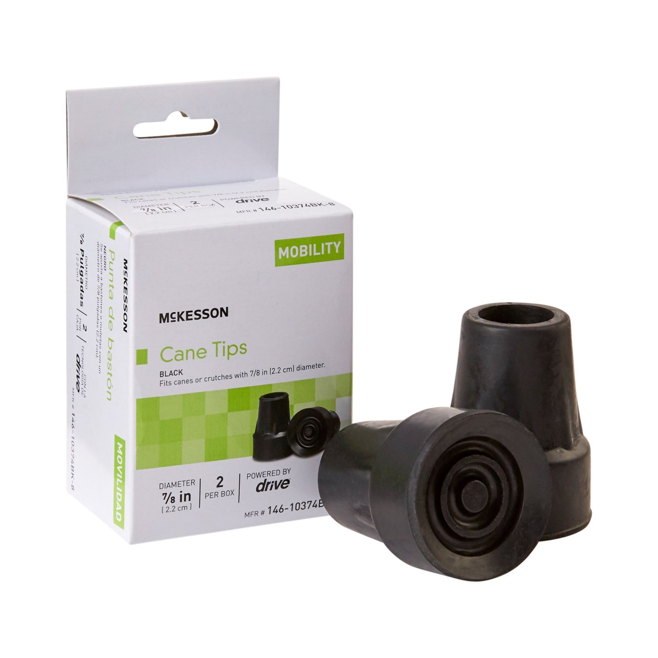 McKesson Cane / Crutch Tip, Box Of 1