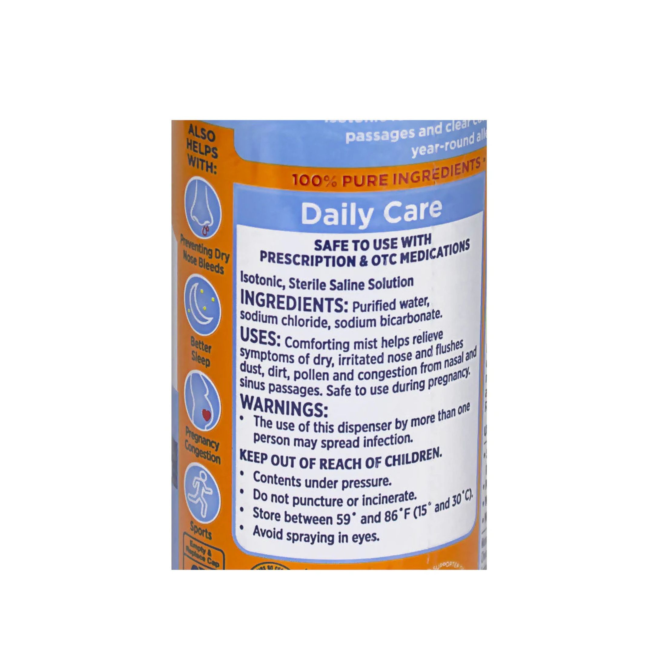Arm & Hammer Simply Saline Sterile Nasal Mist 1.50 Oz