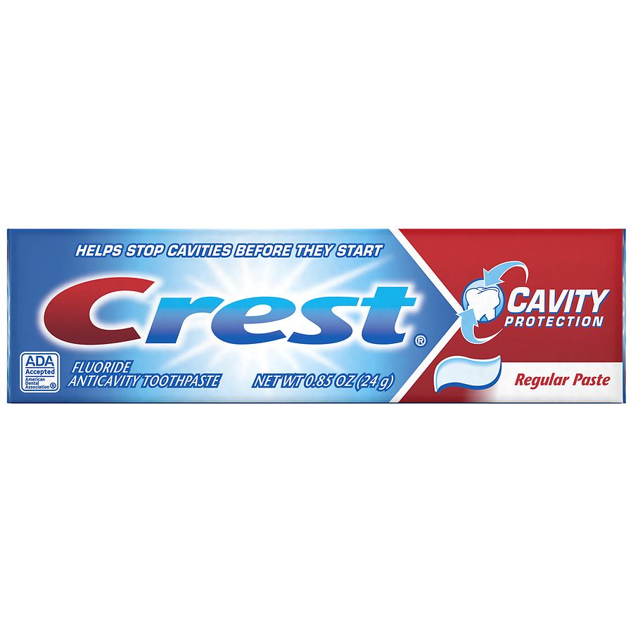 Crest Toothpaste, Cavity Protection, Regular Paste 0.85 Oz