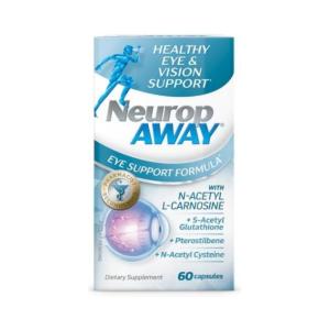 Neurop AWAY Eye Support Formula 60 Capsules Healthy Vision Support EXP 4/2026