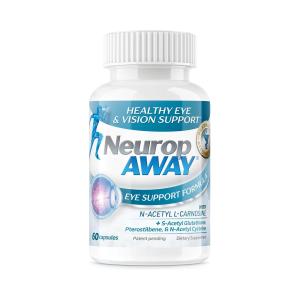 Neurop AWAY Eye Support Formula 60 Capsules Healthy Vision Support EXP 4/2026