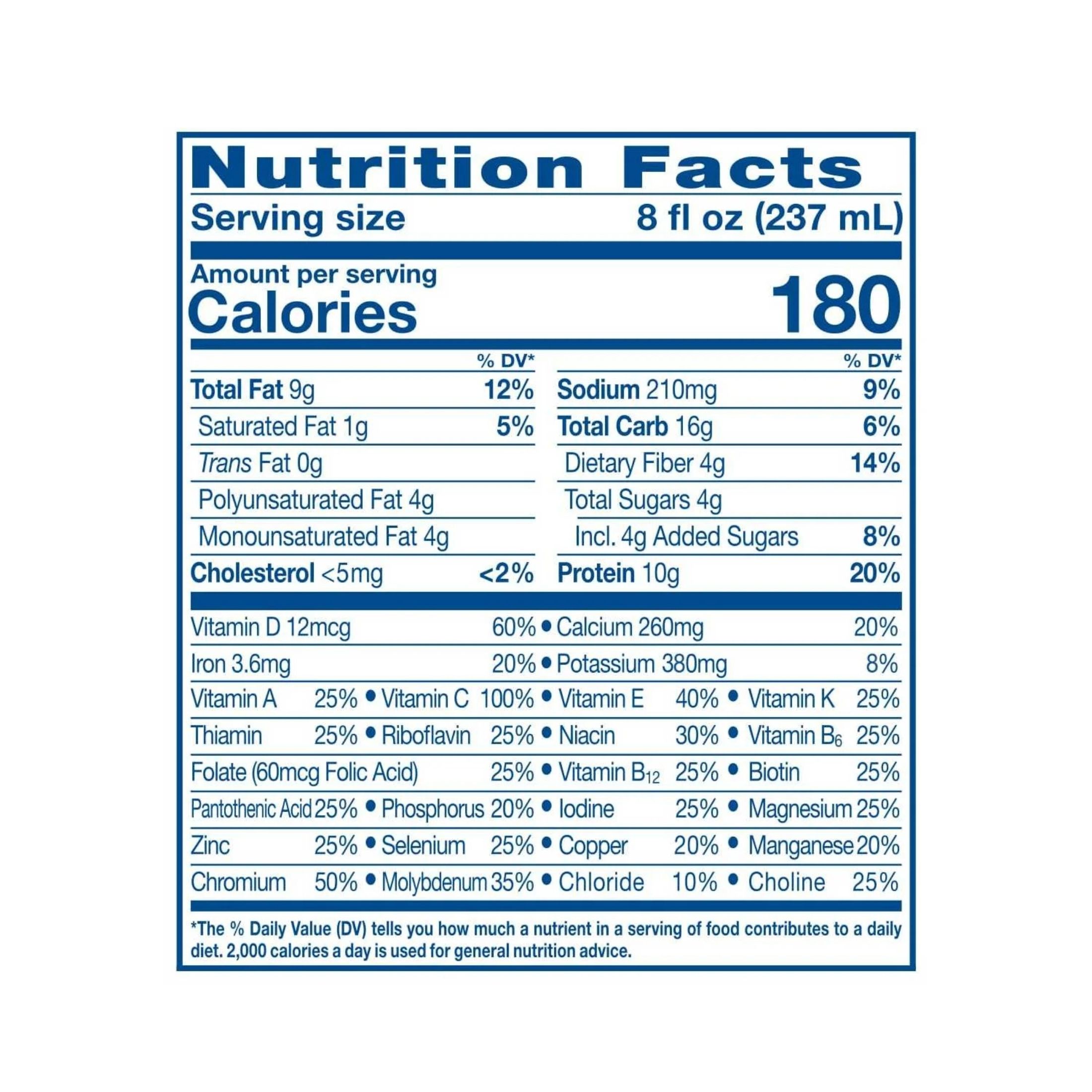 Glucerna Diabetes Nutritional Shake Classic Butter Pecan Ready-to-Drink 8 Fl Oz Bottles