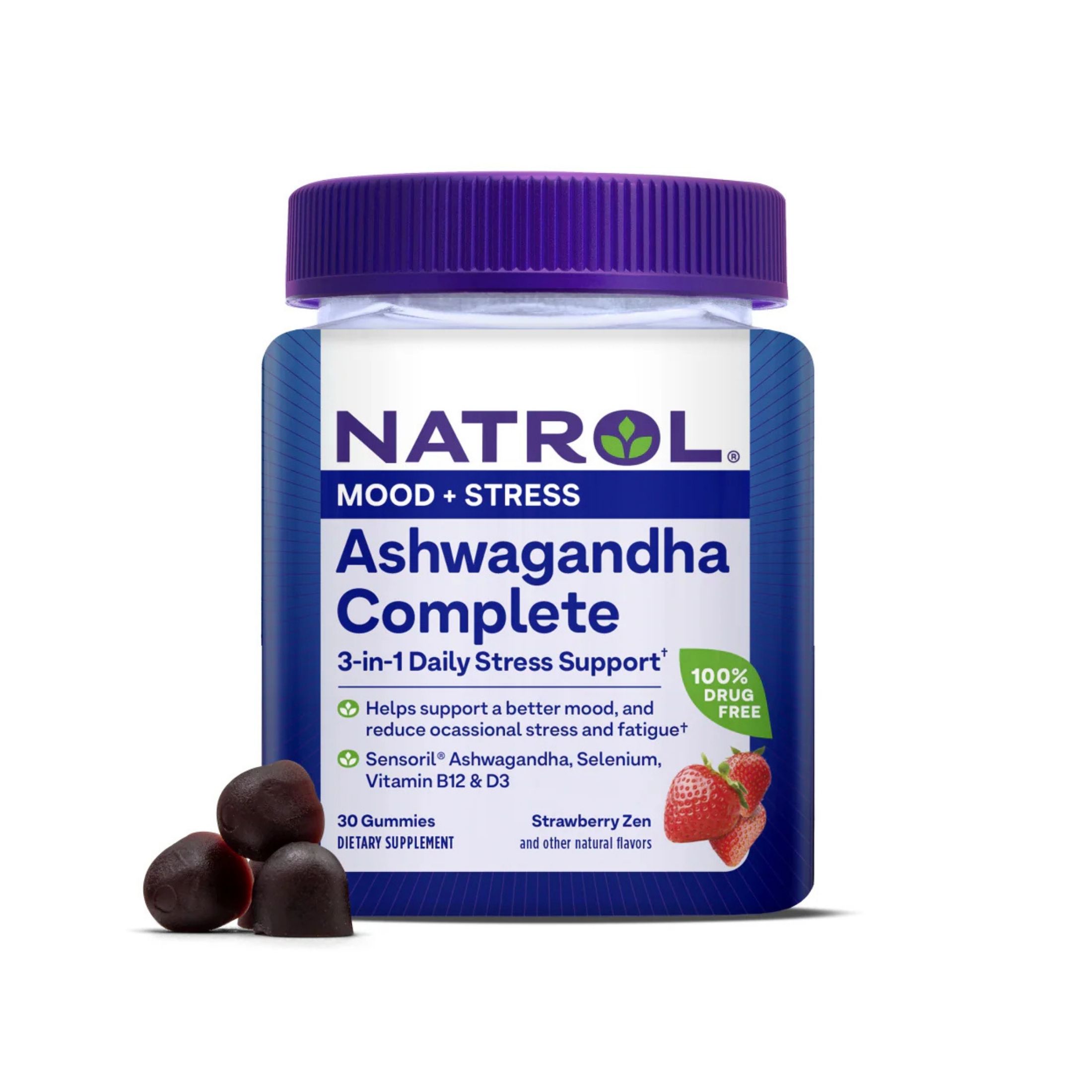 Natrol Ashwagandha Complete Gummies - 30ct