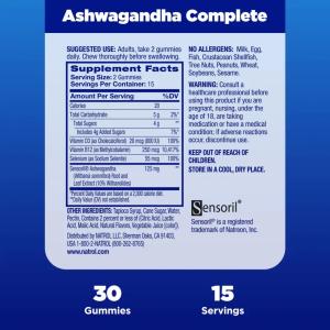 Natrol Ashwagandha Complete Gummies - 30ct