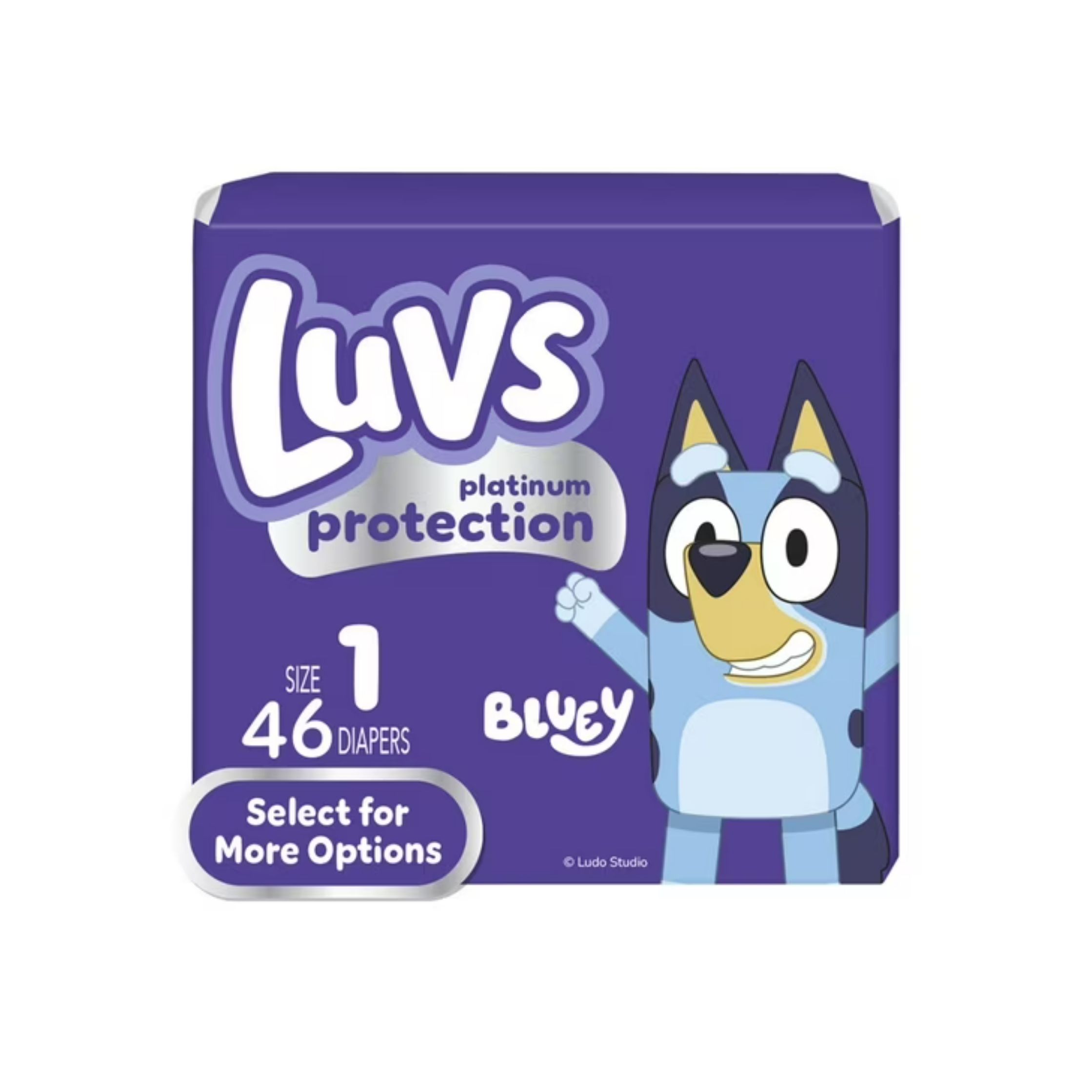 Luvs Platinum Protection Baby Diapers, Size 1, 46 Count
