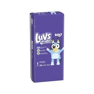 Luvs Platinum Protection Baby Diapers, Size 1, 46 Count