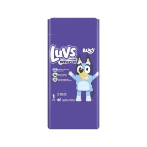 Luvs Platinum Protection Baby Diapers, Size 1, 46 Count