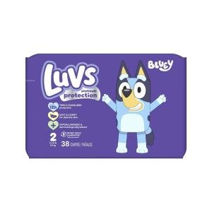 Luvs Platinum Protection Baby Diapers, Size 2, 38 Count