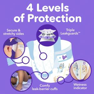 Luvs Platinum Protection Baby Diapers, Size 2, 38 Count