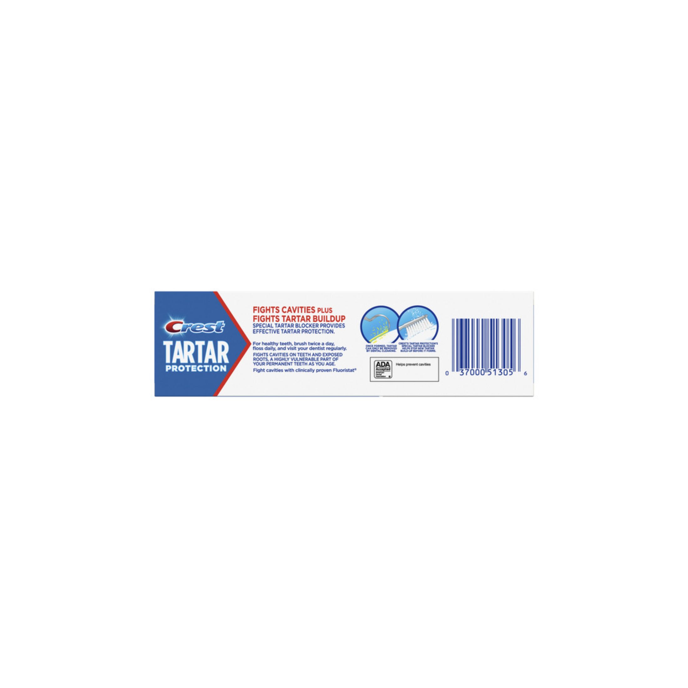 Crest Tartar Protection Toothpaste, Fluoride Anticavity, Regular Paste