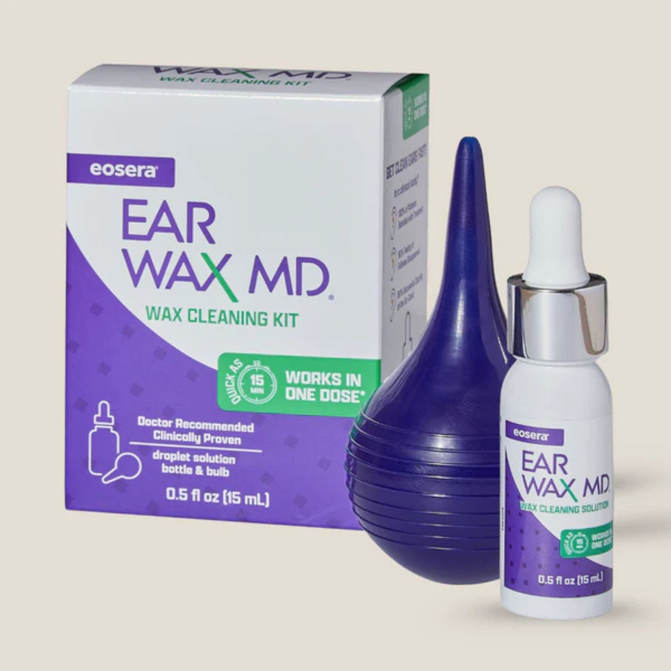 Earwax MD Removal Kit, 0.5 Fl Oz