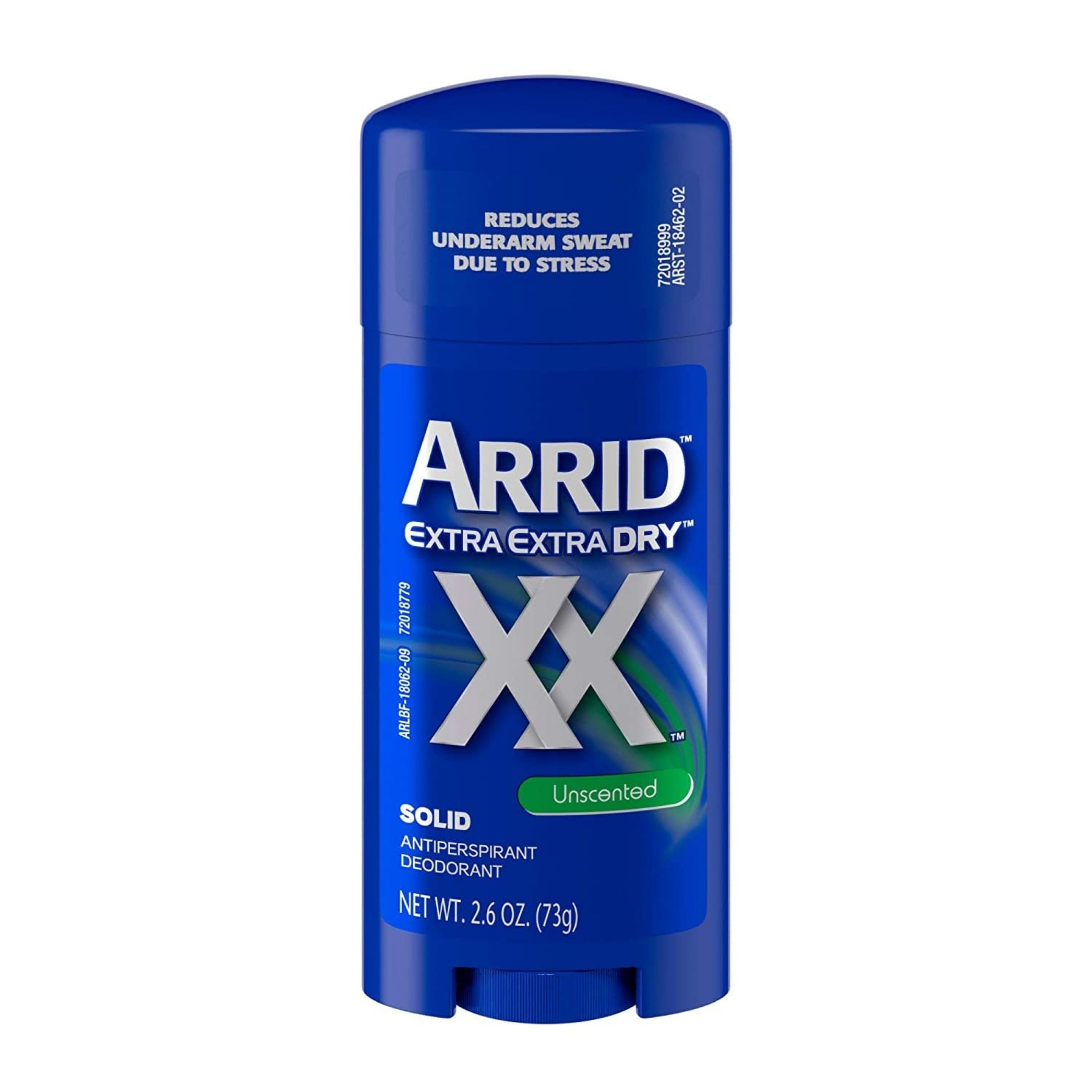 Arrid XX Antiperspirant & Deodorant Solid, Unscented, 2.7 Oz