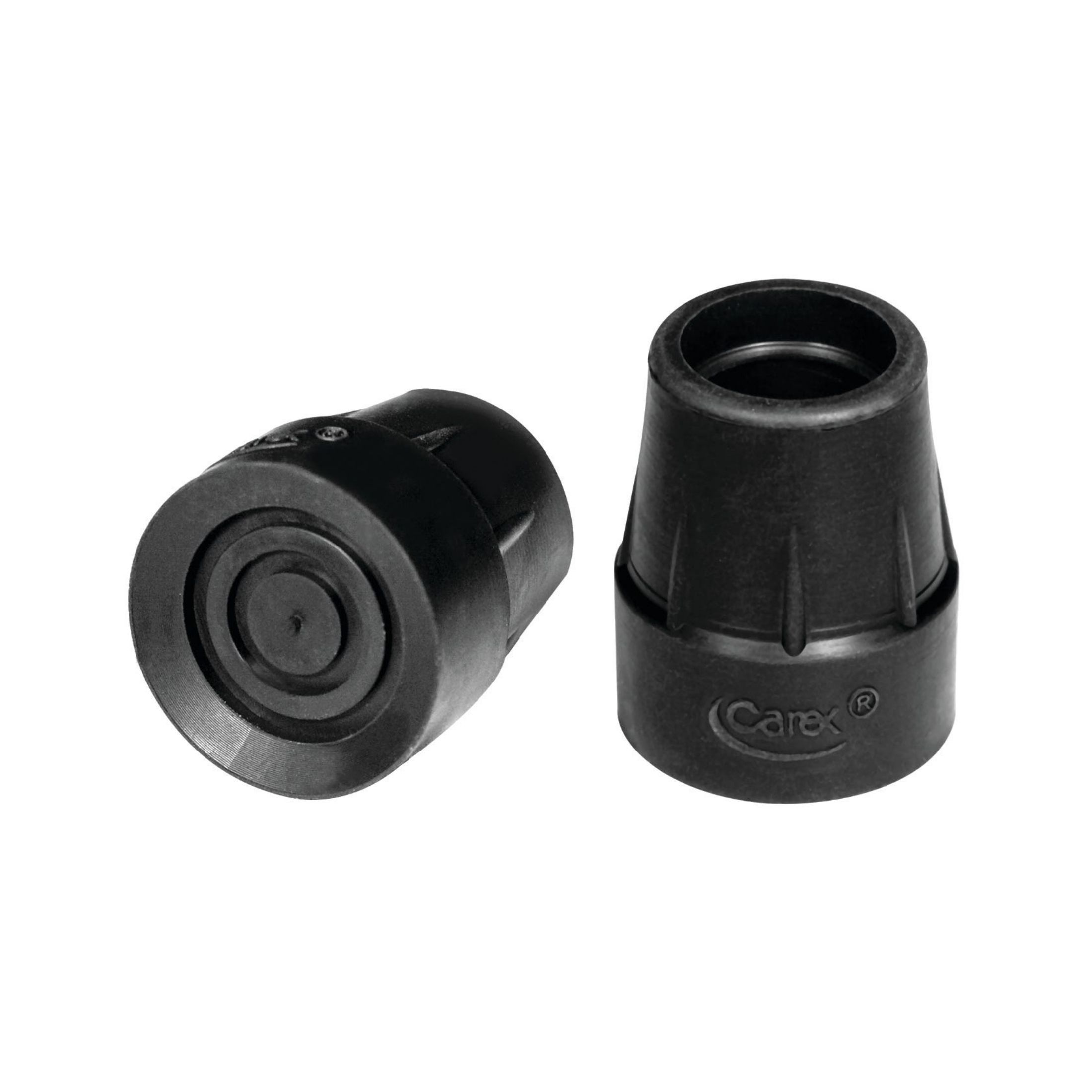 Carex Cane Tips, 1", Black