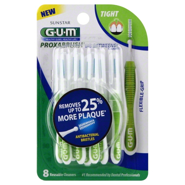 GUM Go Betweens Proxabrush Cleaners, Tight