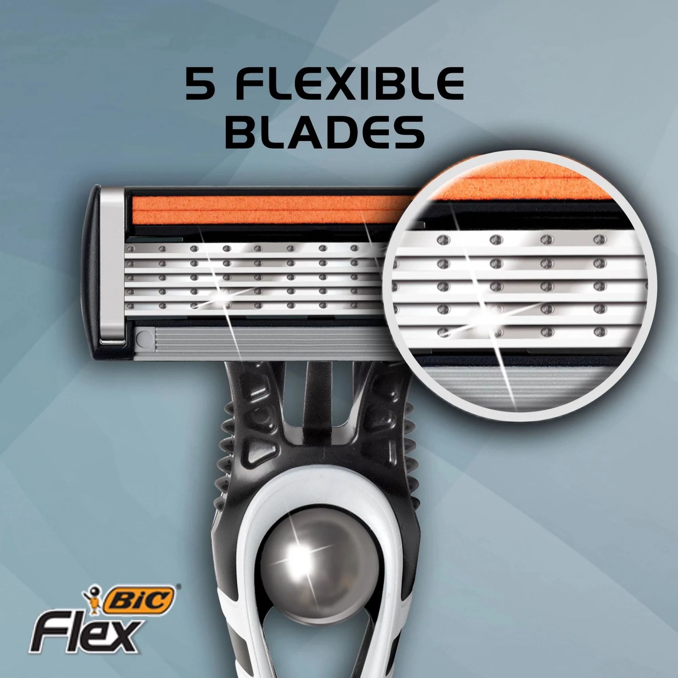 BiC Flex 5 Titanium Men's 5 Blade Disposable Razors