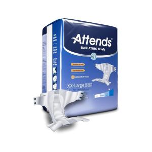 Attends Bariatric Unisex Incontinence Brief Heavy Absorbency - 2X-Large