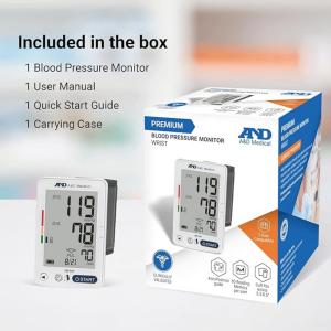 A&D Medical Premium Blood Pressure Wrist Monitor