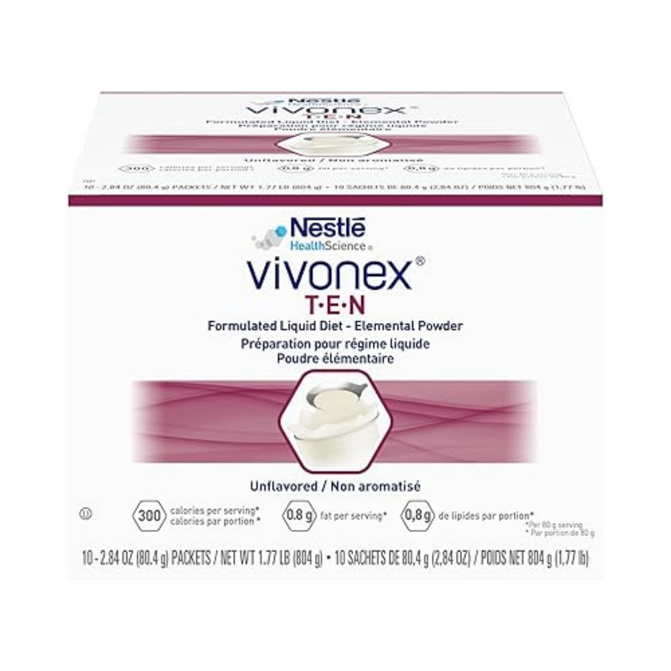 Vivonex TEN Unflavored 2.82 Oz Packet