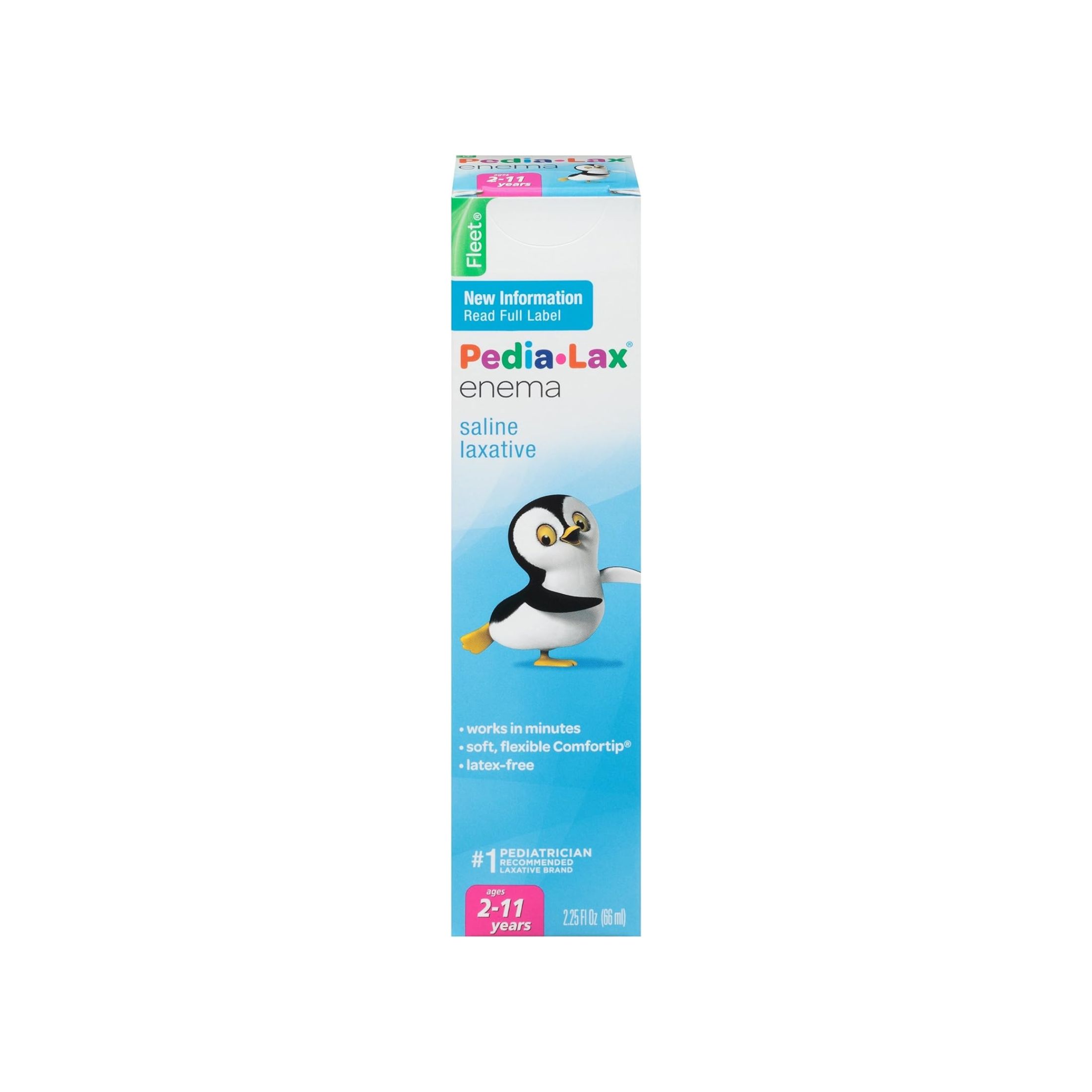 Pedia Lax Fleet For Ages 2-11 Years Saline Laxative Enema