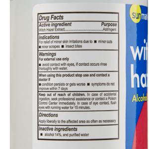 Sunmark Witch Hazel, 16 Oz