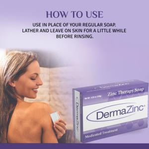 Dermazinc Therapy Medicated Soap, 4.25 Oz