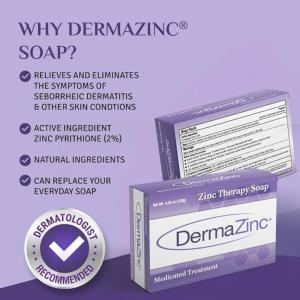 Dermazinc Therapy Medicated Soap, 4.25 Oz