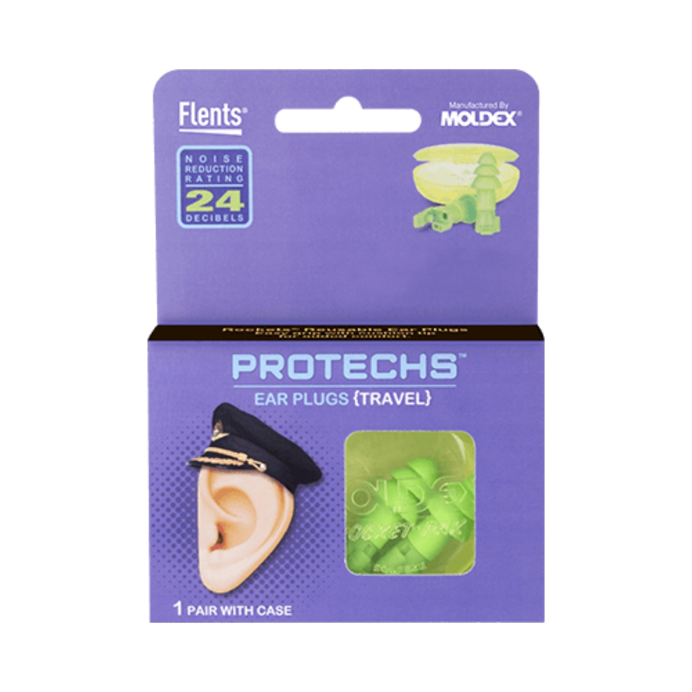 Protechs Flents Reusable Ear Plugs For Travel