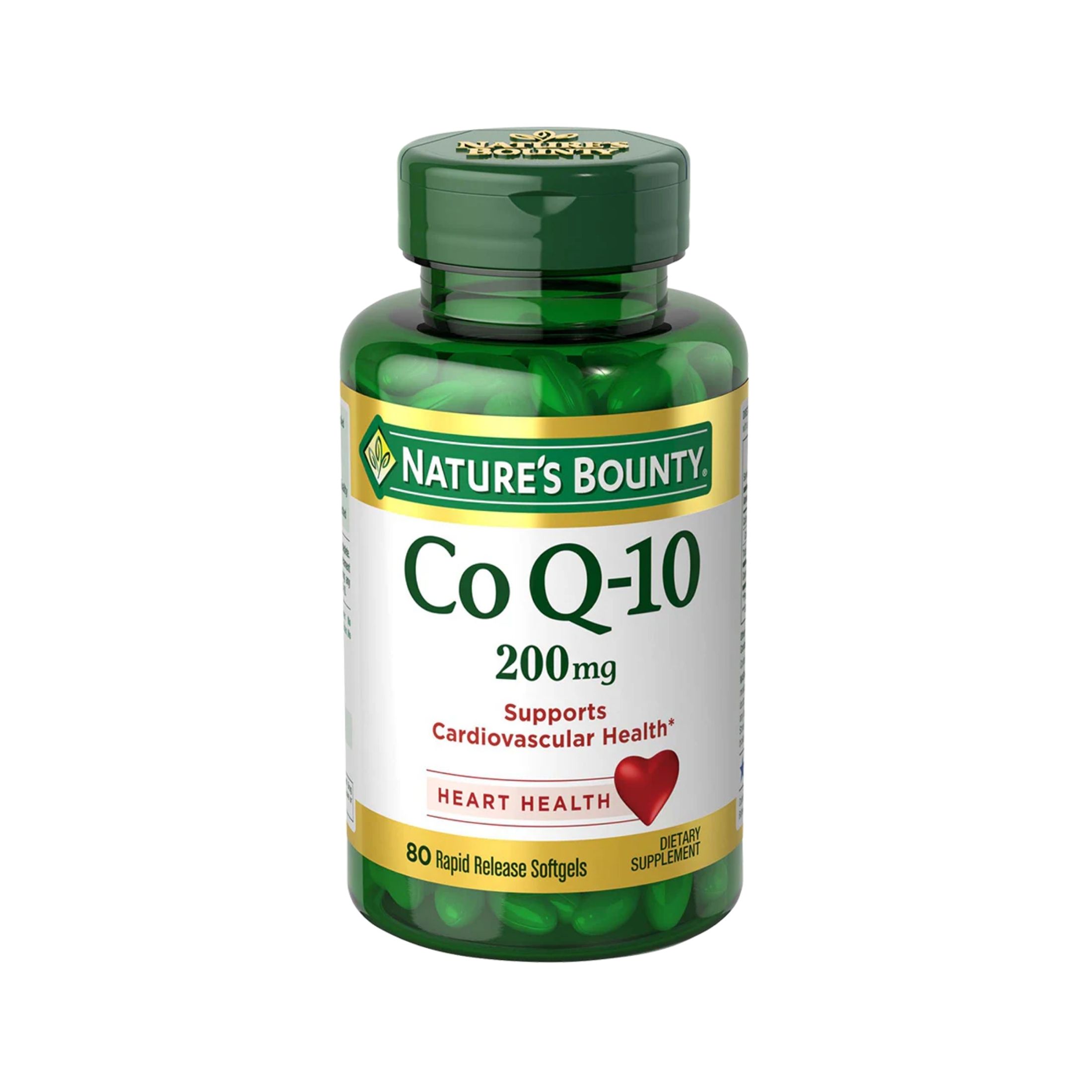 Nature's Bounty Co Q 10, 200 Mg, Rapid Release Softgels